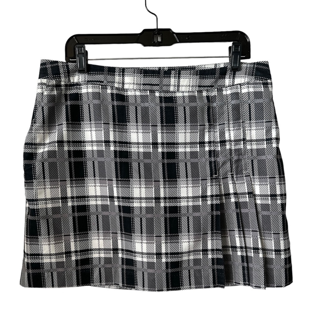 IZOD Printed Golf Skirt With Pocket Size 10
